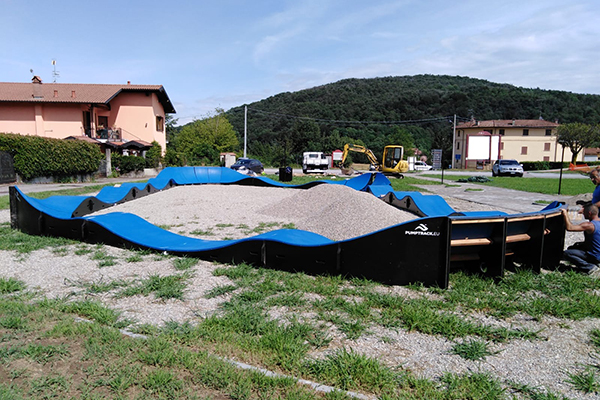 Meina (NO), Pumptrack. (Foto: Archivio Damiano Gioffré)